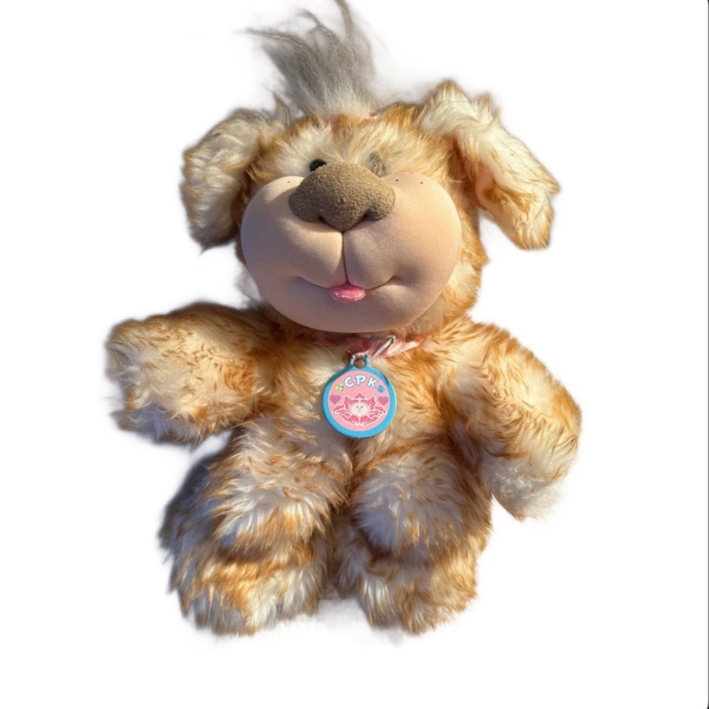 Vintage cabbage patch kid plush puppy dog cpk